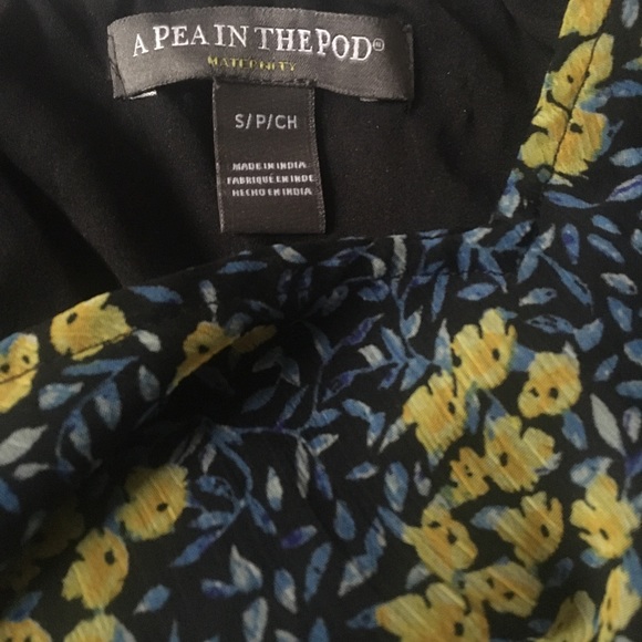 Pea in the Pod Maternity Floral Maxi - Picture 2 of 6